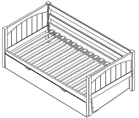 Maxtrix Day Bed (w Pullout)