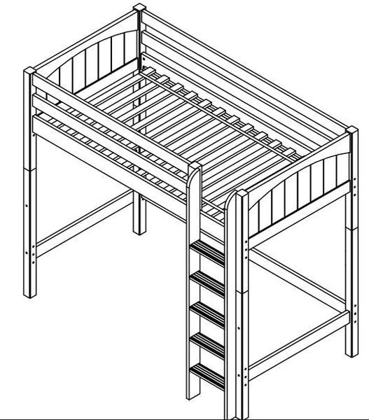Maxtrix High Loft w Straight Ladder