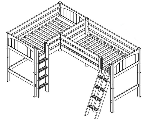 Maxtrix Corner Mid Loft Loft (Straight/Angled)